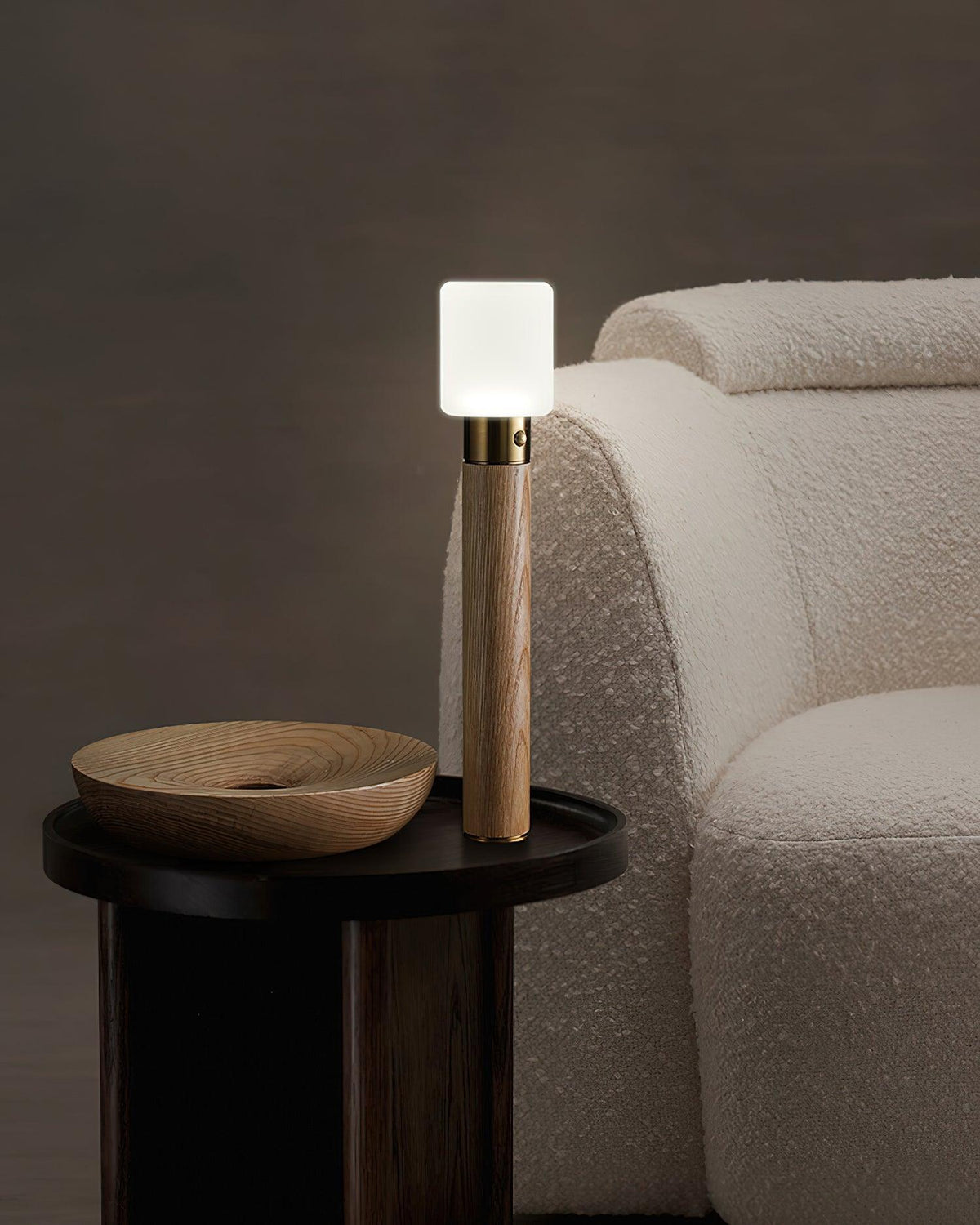 Lumaice Wood Minimalist Table Lamp