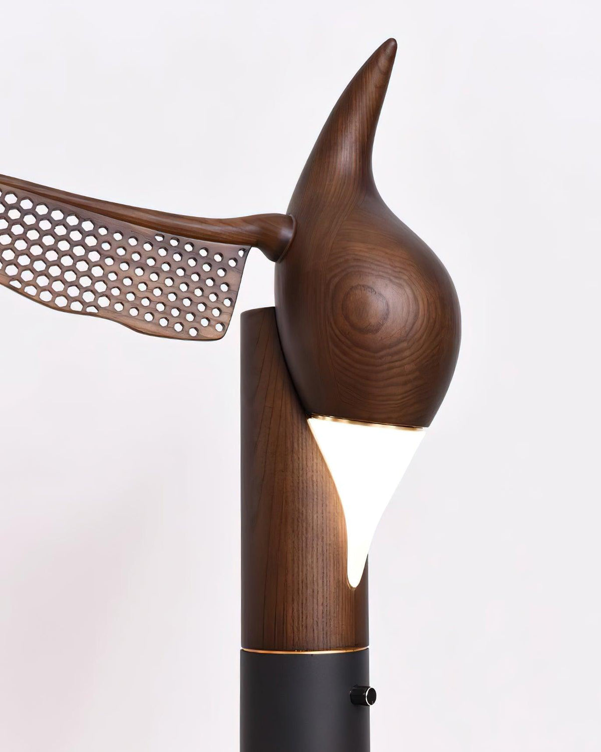 Sylueria Contemporary Wood Table Lamp