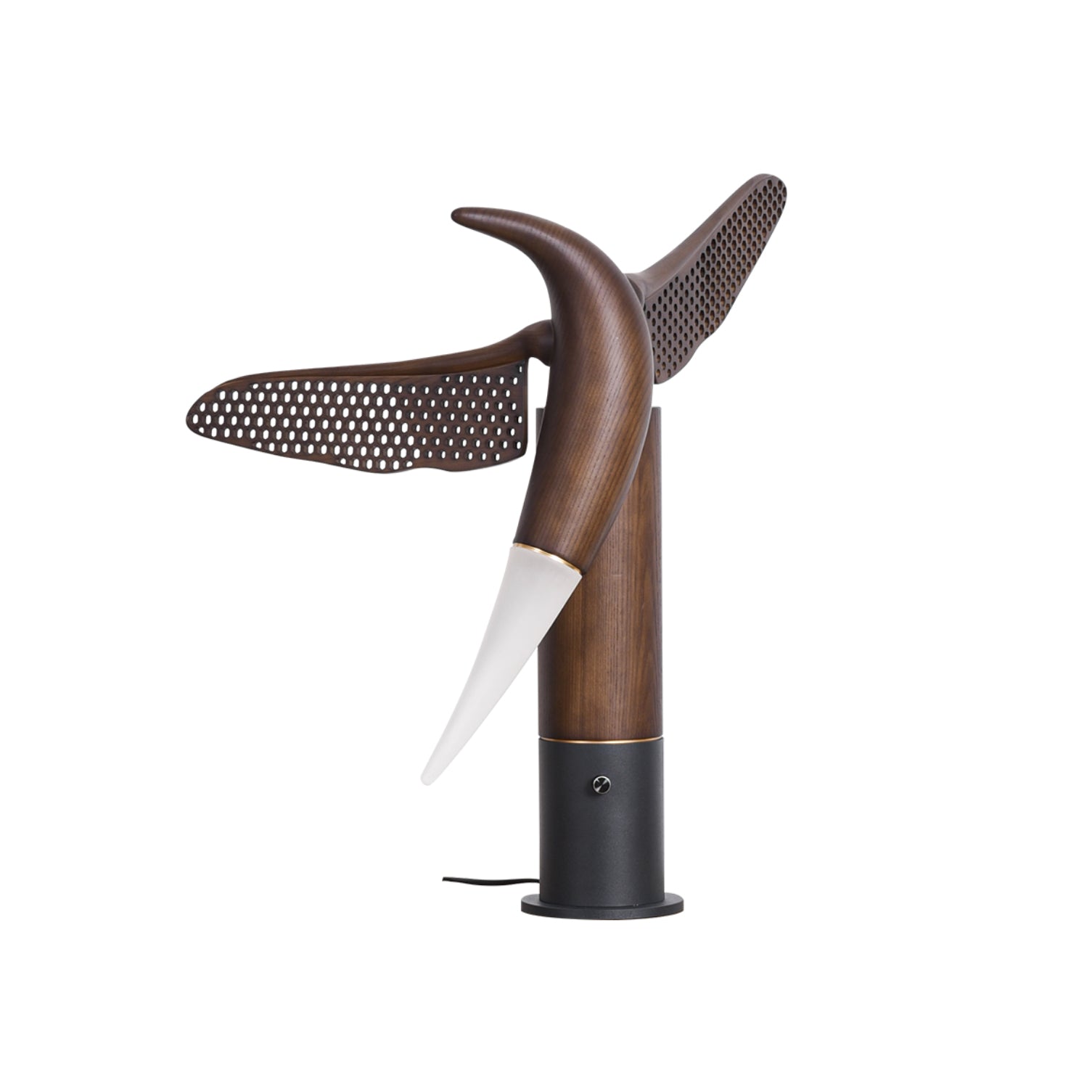 Sylueria Contemporary Wood Table Lamp