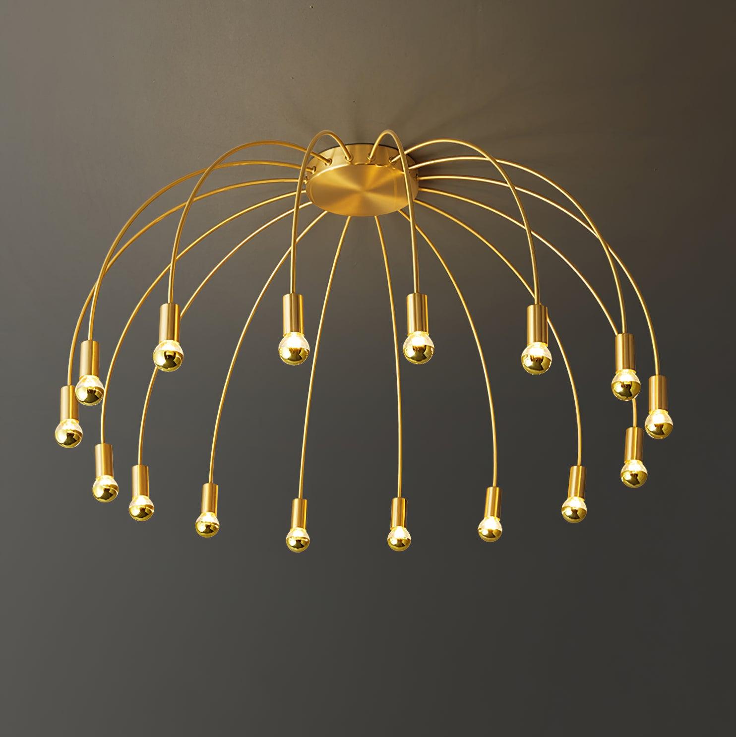 Sage Luxury Glass Ceiling Lamp