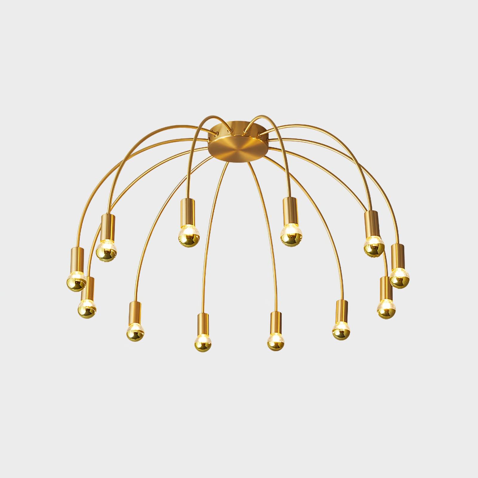 Sage Luxury Glass Ceiling Lamp