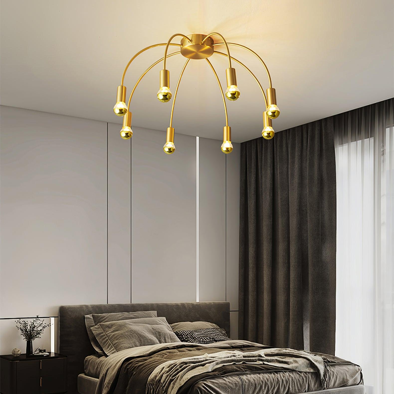 Sage Luxury Glass Ceiling Lamp