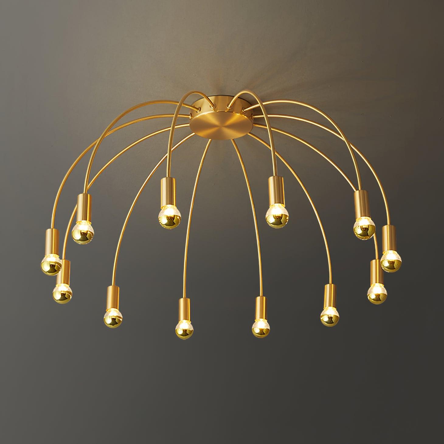 Sage Luxury Glass Ceiling Lamp