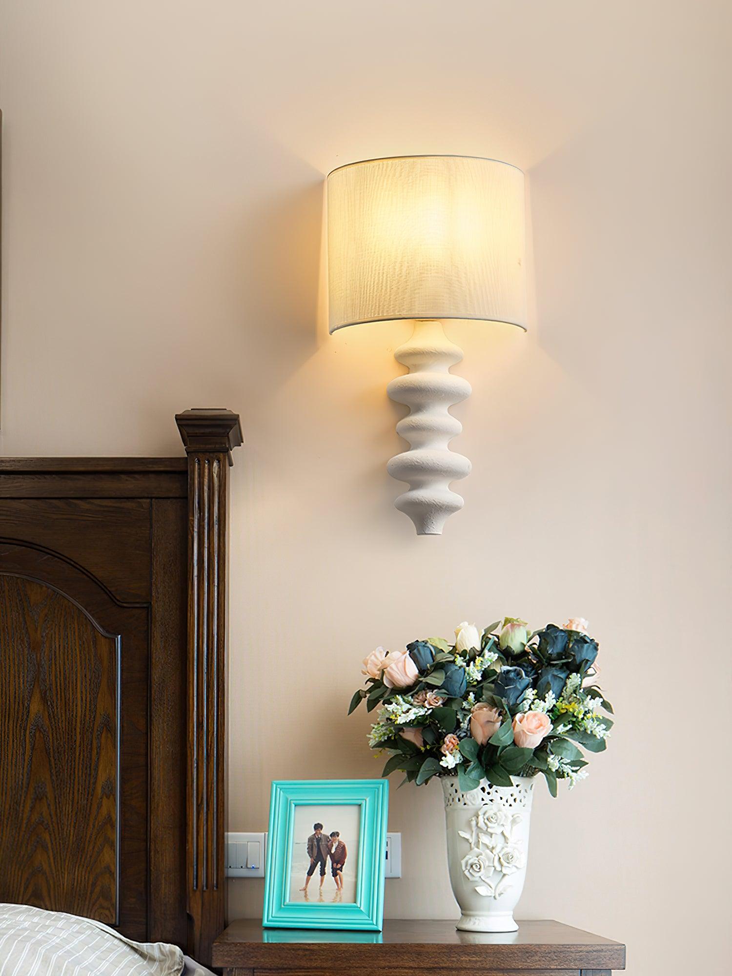Lineella Nordic Art Fabric Sconce Wall lamp