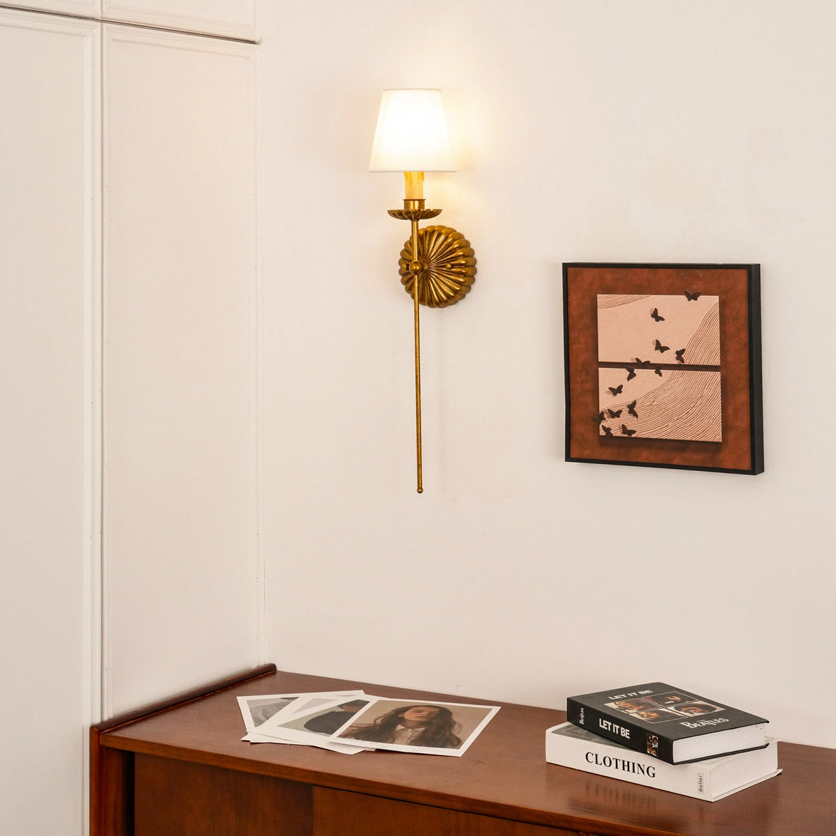 Cassian Wall Lamp Antique Candles Shape