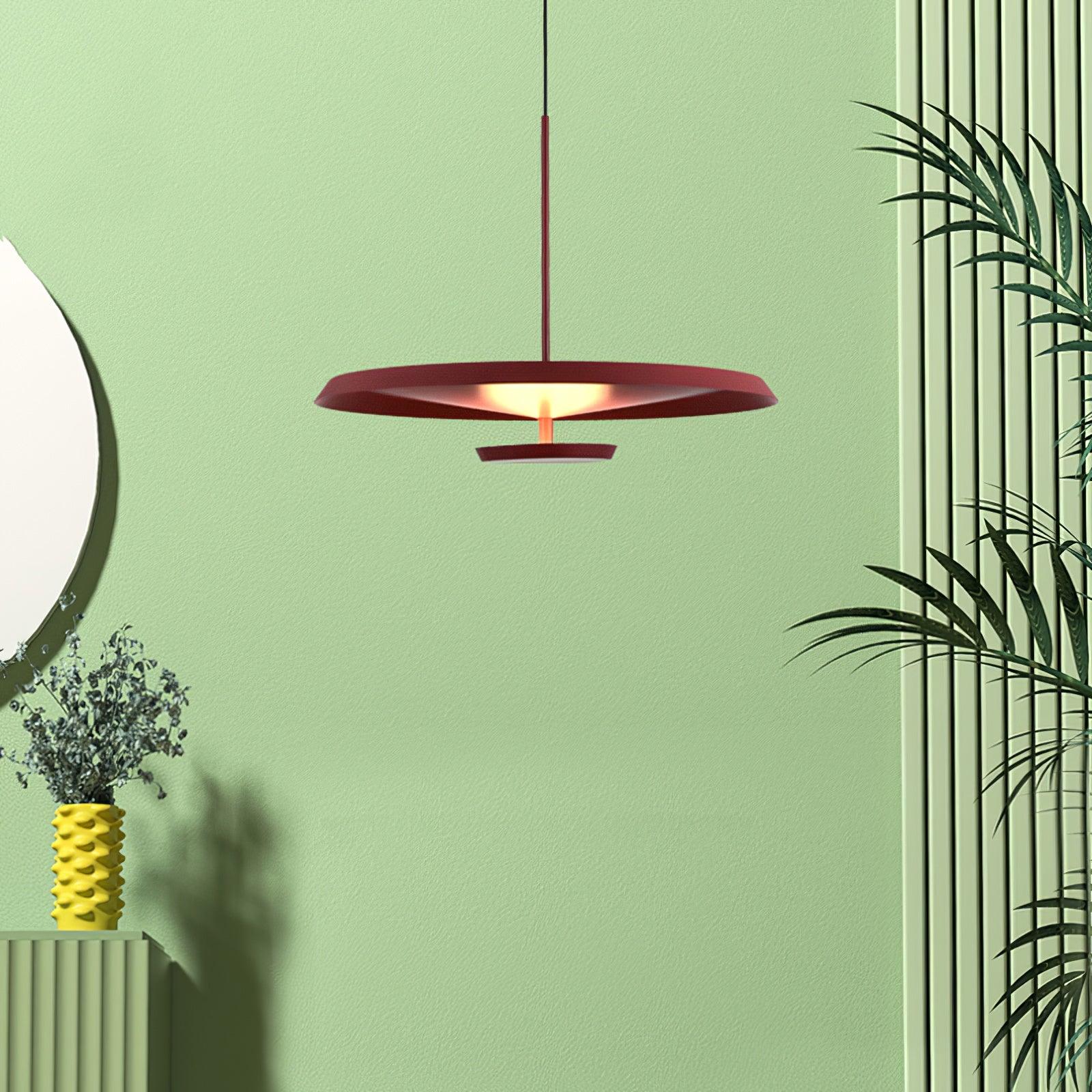 Qued Aluminum Artistic Pendant Light