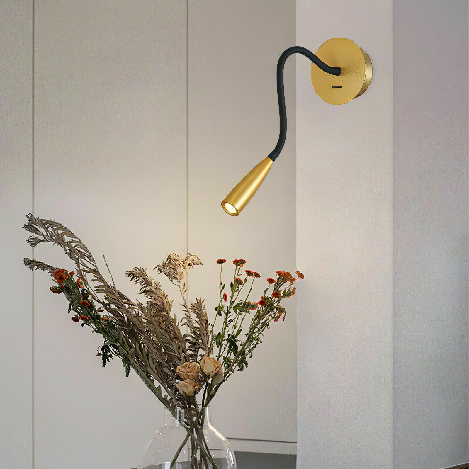 Rivanelle Modern Minimalist Plug-in Wall Light