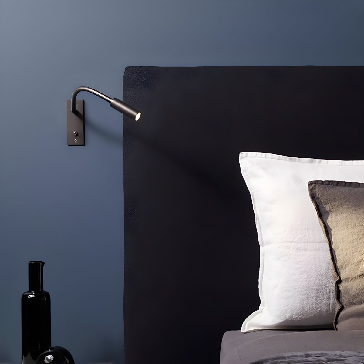 Flame Flexible Gooseneck Wall Lamp