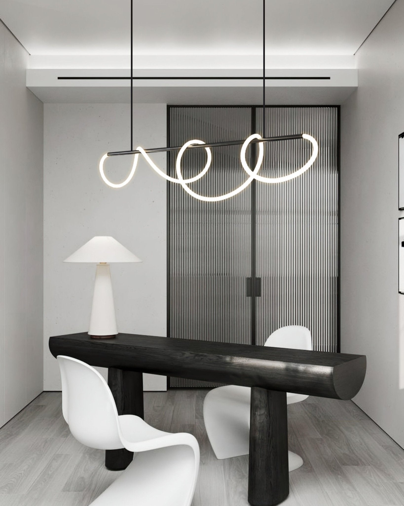 Vocor Chandelier Flexible Silicone Curve Modern Elegant