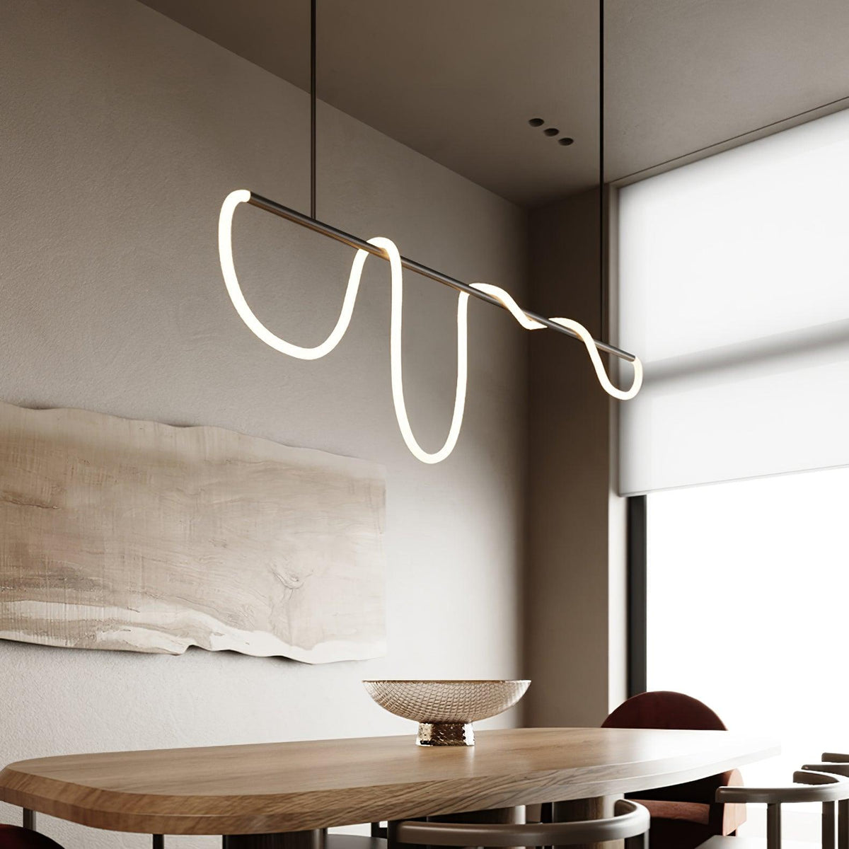 Vocor Chandelier Flexible Silicone Curve Modern Elegant