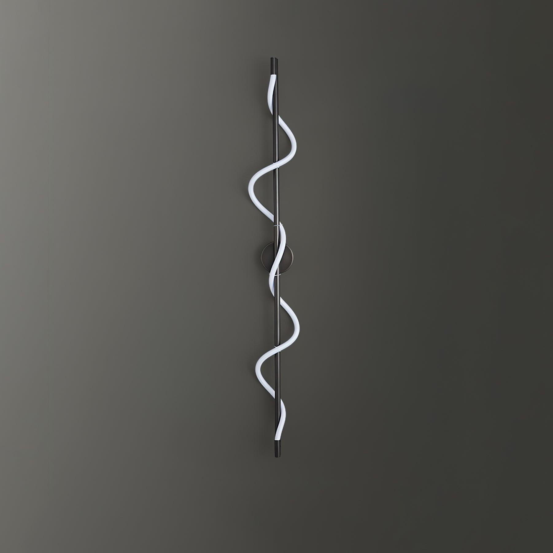 Fidora Sculptural Brass Silicone Wall Lamp