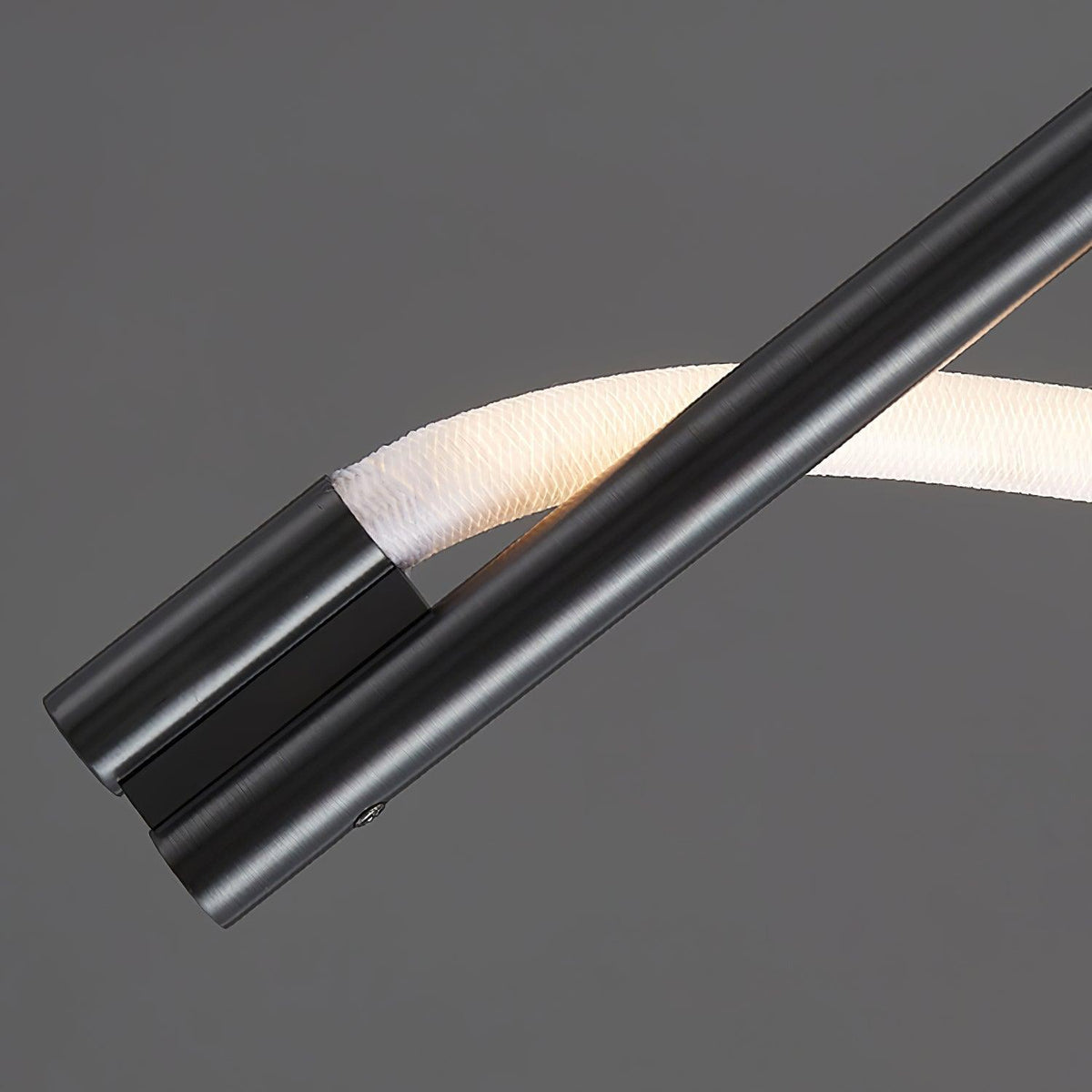 Fidora Sculptural Brass Silicone Wall Lamp