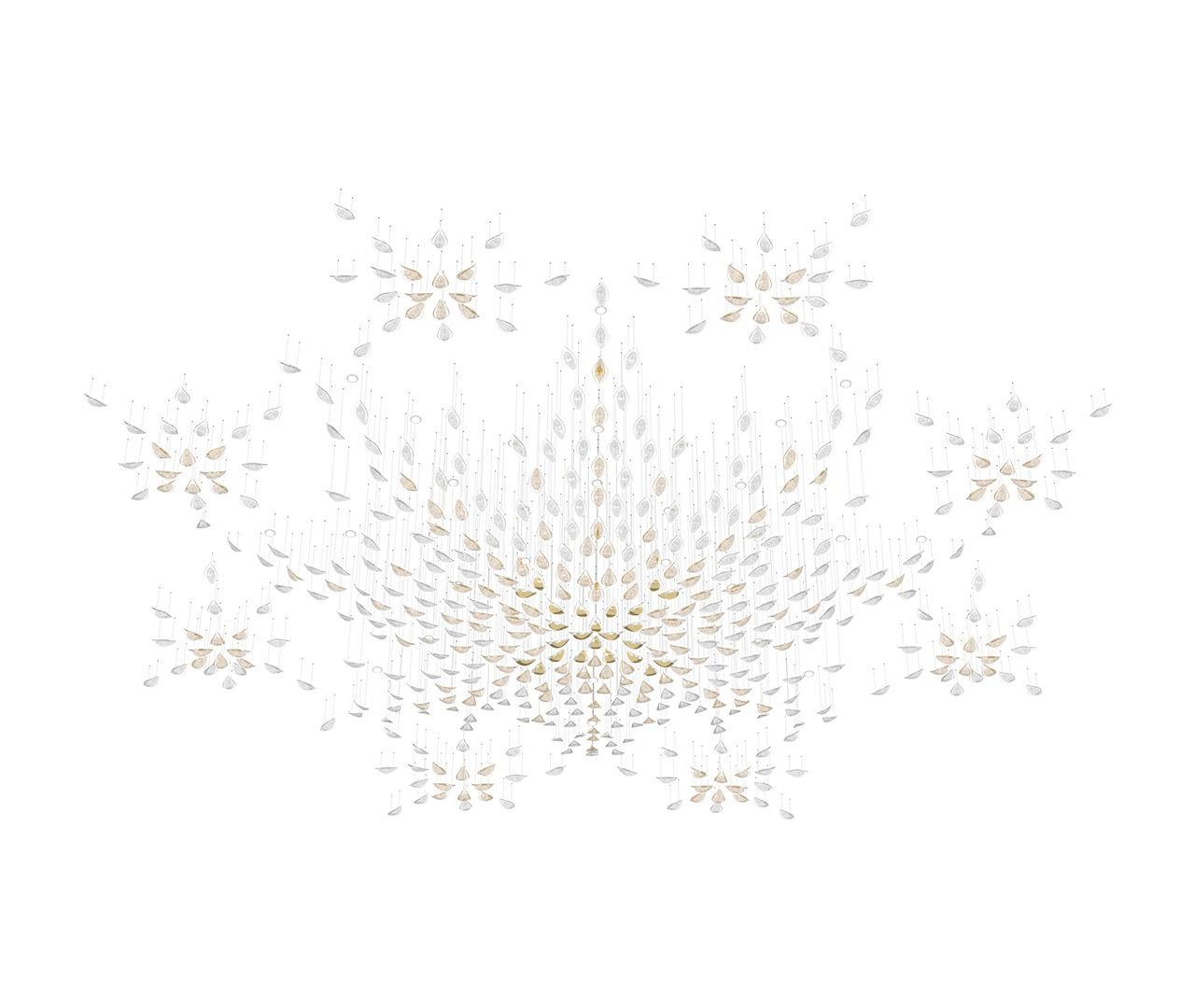 Avynen Crystal Petal Chandelier