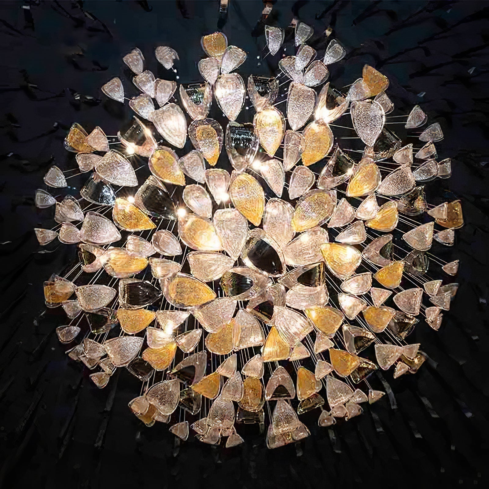 Avynen Crystal Petal Chandelier