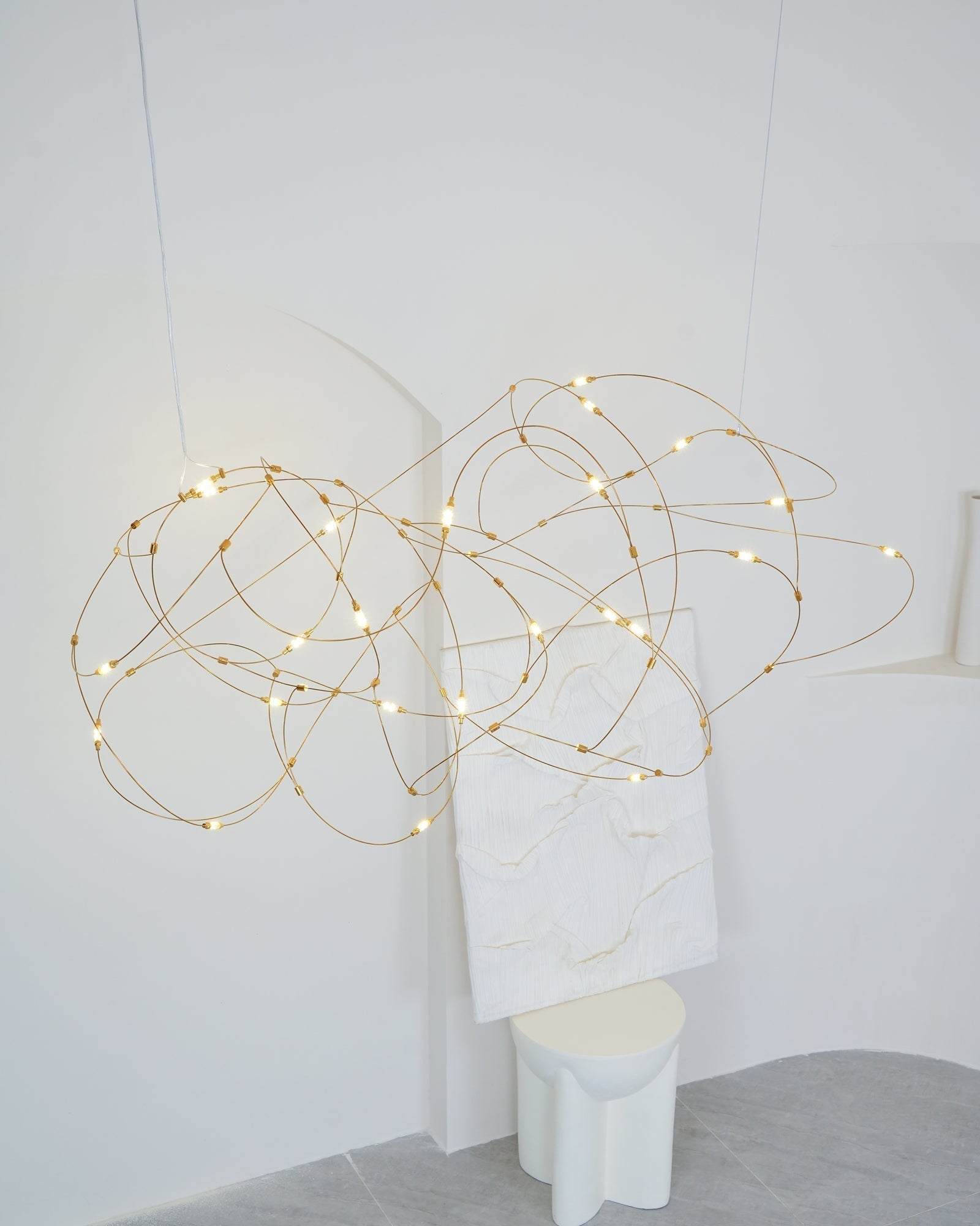 Celes Steel Minimalistic Pendant Light