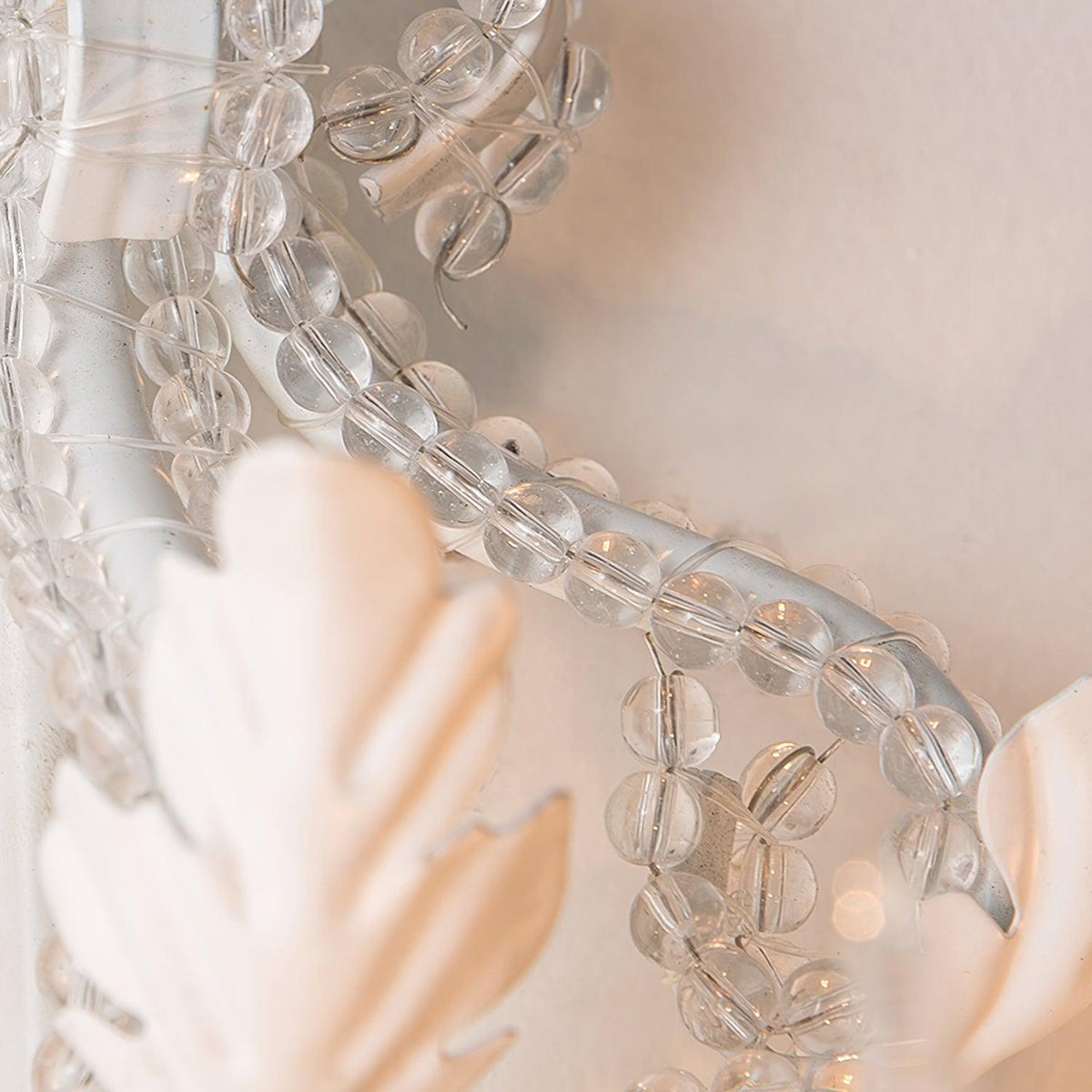 Xeldes Traditional Candle Holder Crystal Wall Lamp