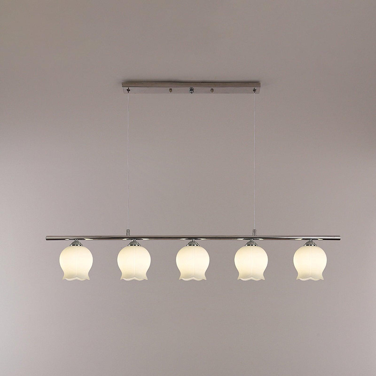 Evenara Modern Minimalist Floral Glass Pendant Lamp