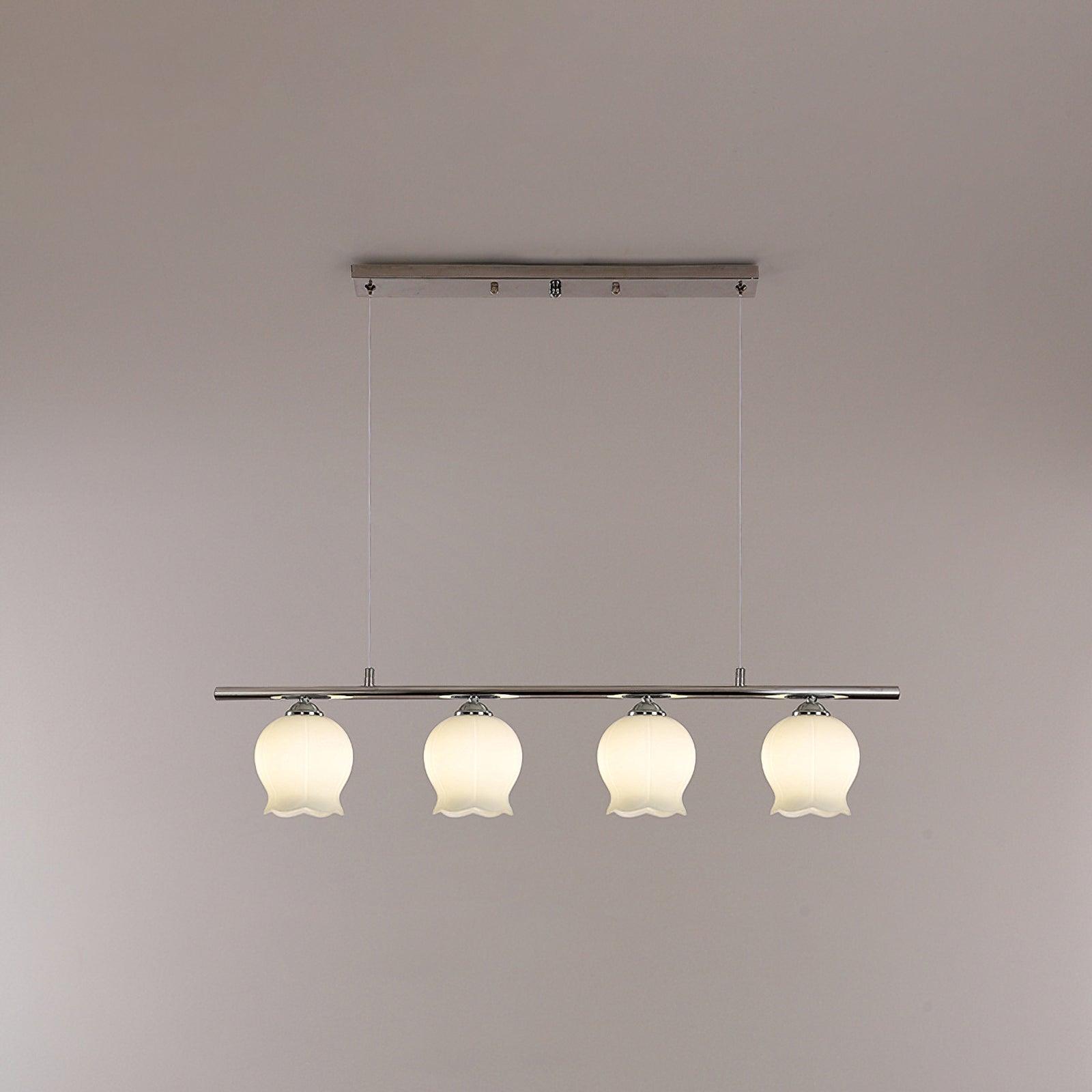 Evenara Modern Minimalist Floral Glass Pendant Lamp