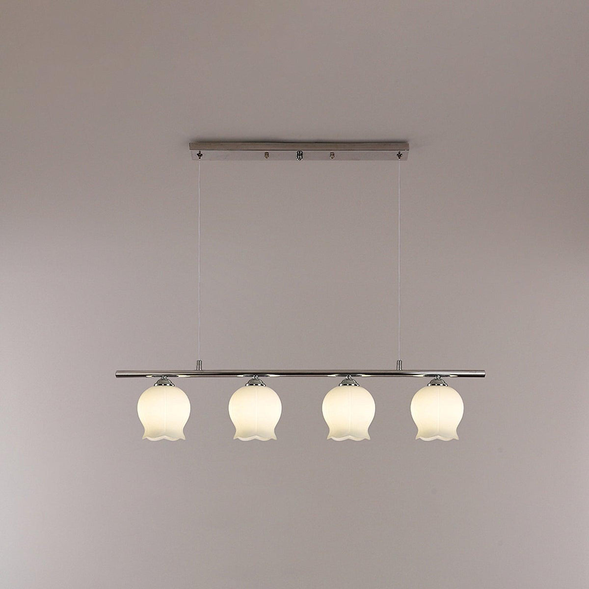 Evenara Modern Minimalist Floral Glass Pendant Lamp