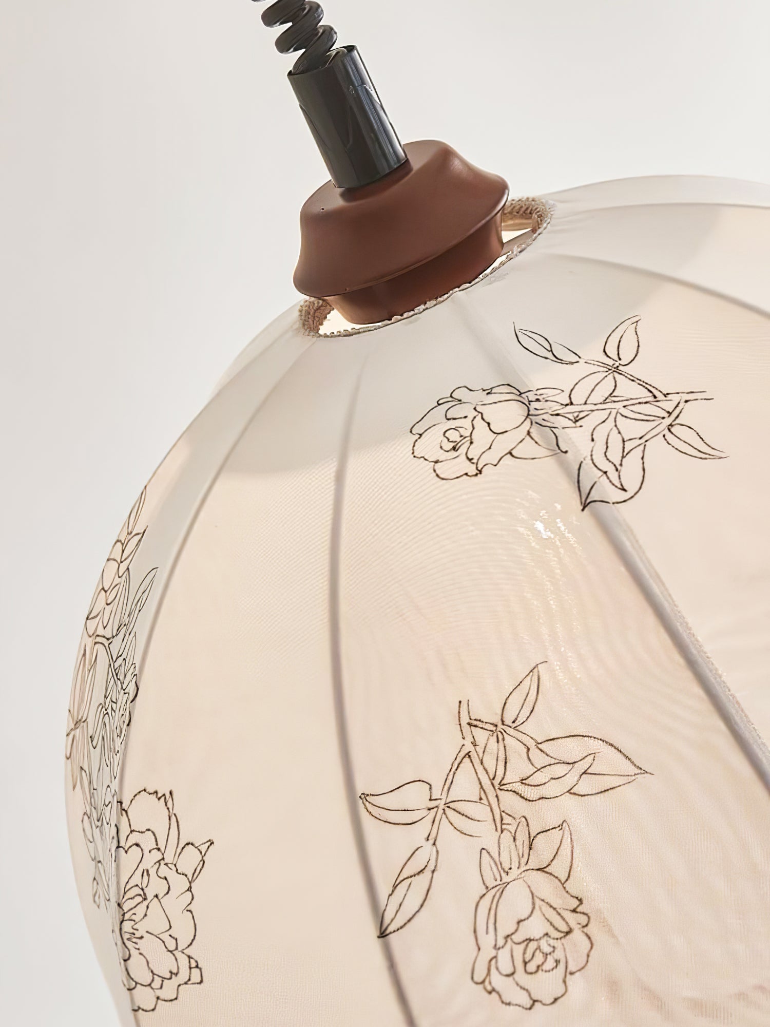 Elvaraine Vintage Wood Pendant Light