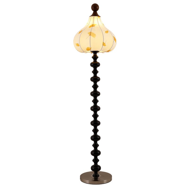 Gagell Wood Fabric Elegant Floor Lamp