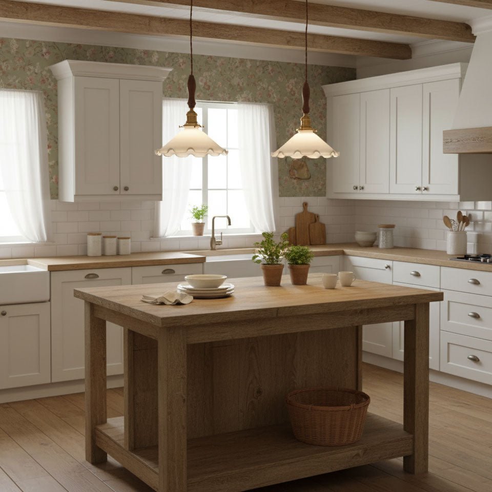 Beaumont Flower Petals Pendant Light