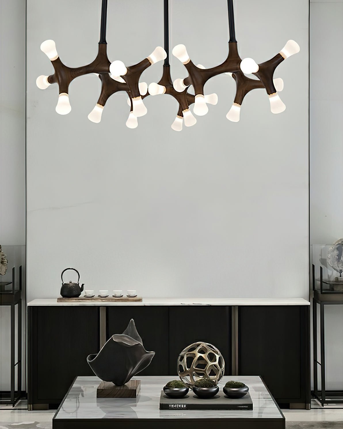 Mynorila Branch-Design Wood Pendant Light