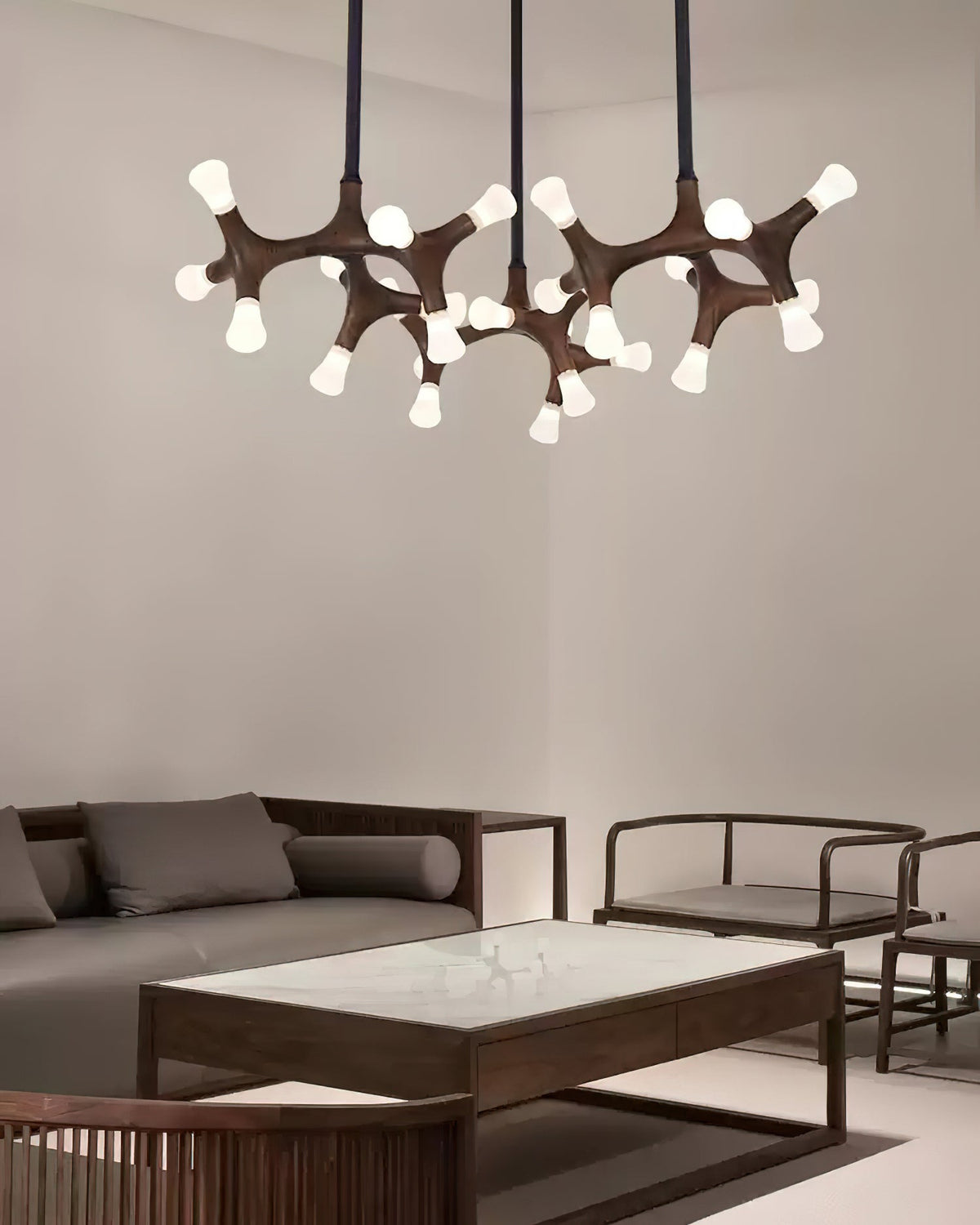 Mynorila Branch-Design Wood Pendant Light