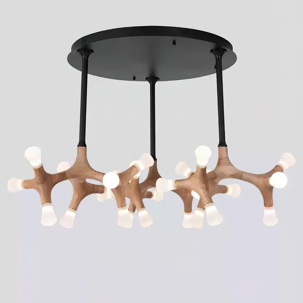 Mynorila Branch-Design Wood Pendant Light