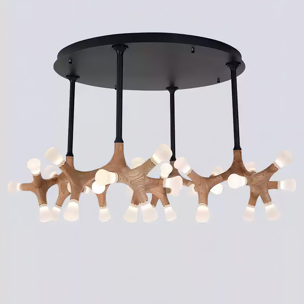 Mynorila Branch-Design Wood Pendant Light