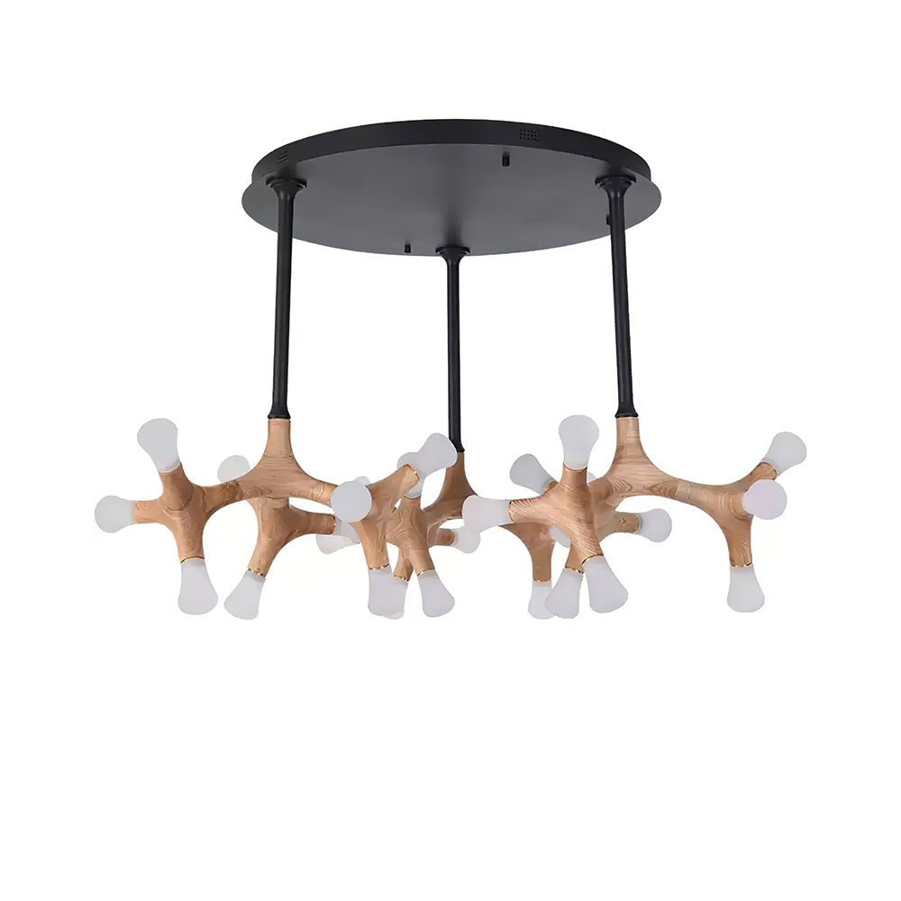 Mynorila Branch-Design Wood Pendant Light