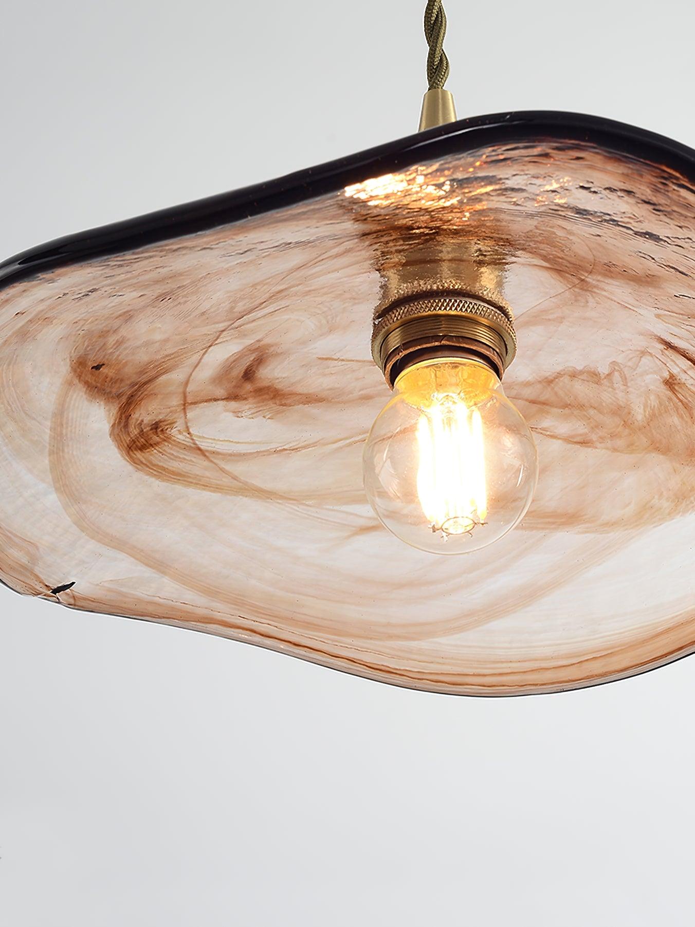 Nyros Glass Light Luxury Pendant Light - Neutral Decor