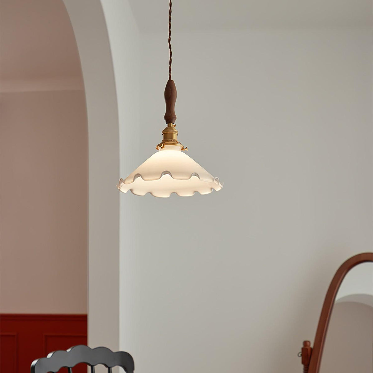 Beaumont Flower Petals Pendant Light