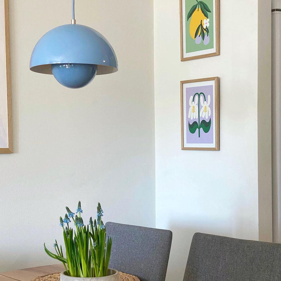 Flowerpot Pendant Lamp - Neutral Decor