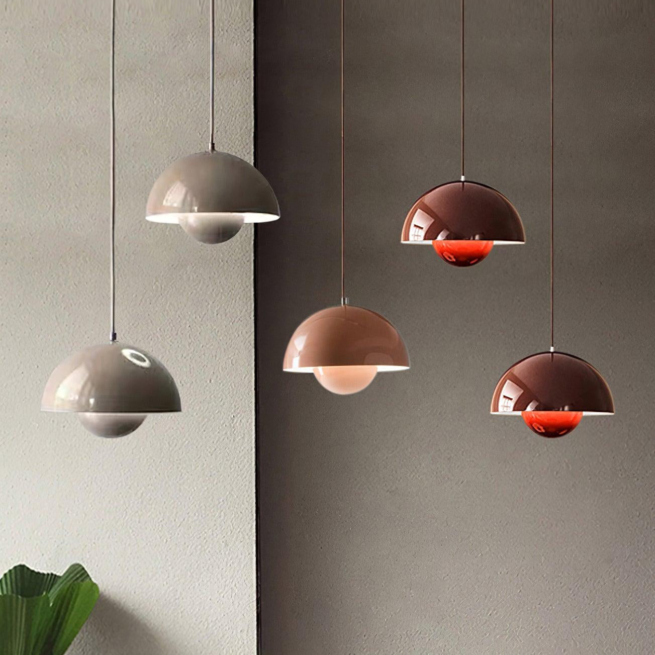 Flowerpot Pendant Lamp - Neutral Decor