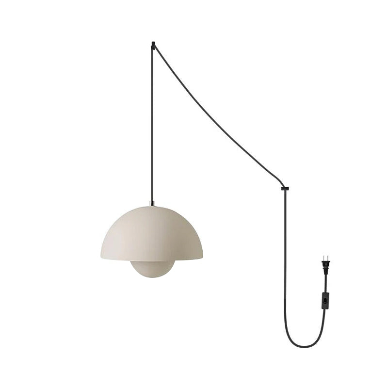 Flowerpot Plug In Pendant Lamp - Neutral Decor