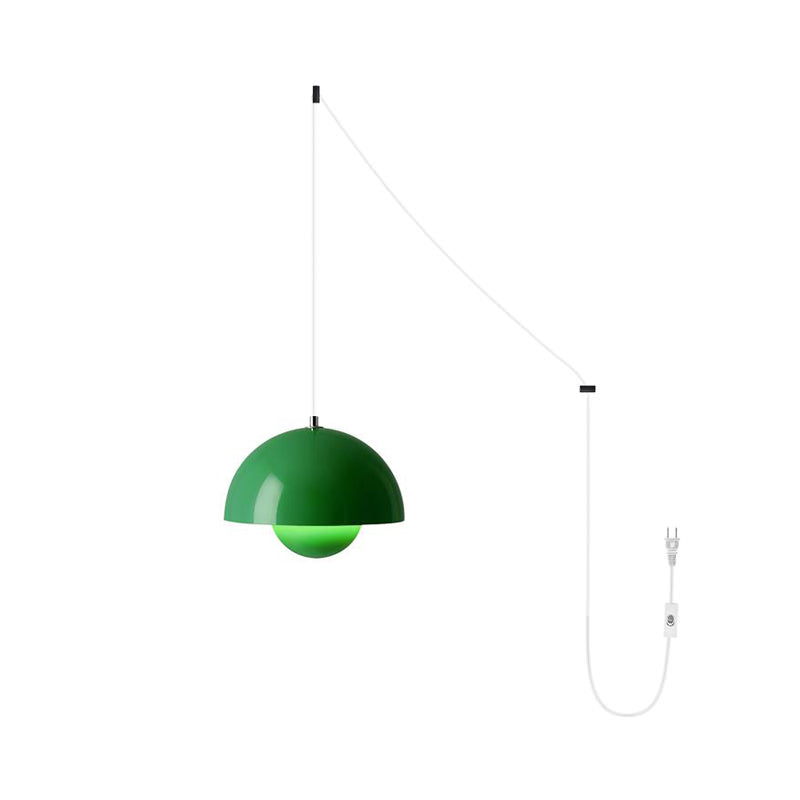 Flowerpot Plug In Pendant Lamp - Neutral Decor