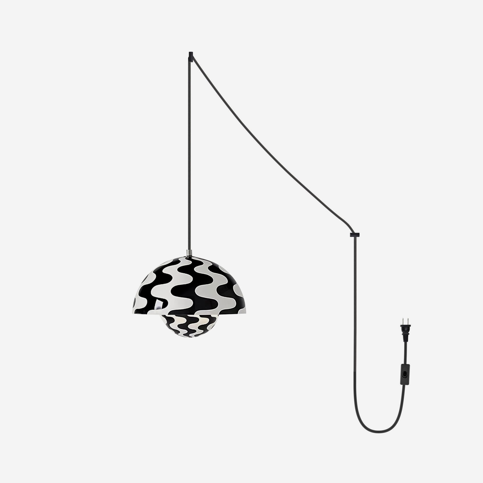 Flowerpot Plug In Pendant Lamp - Neutral Decor