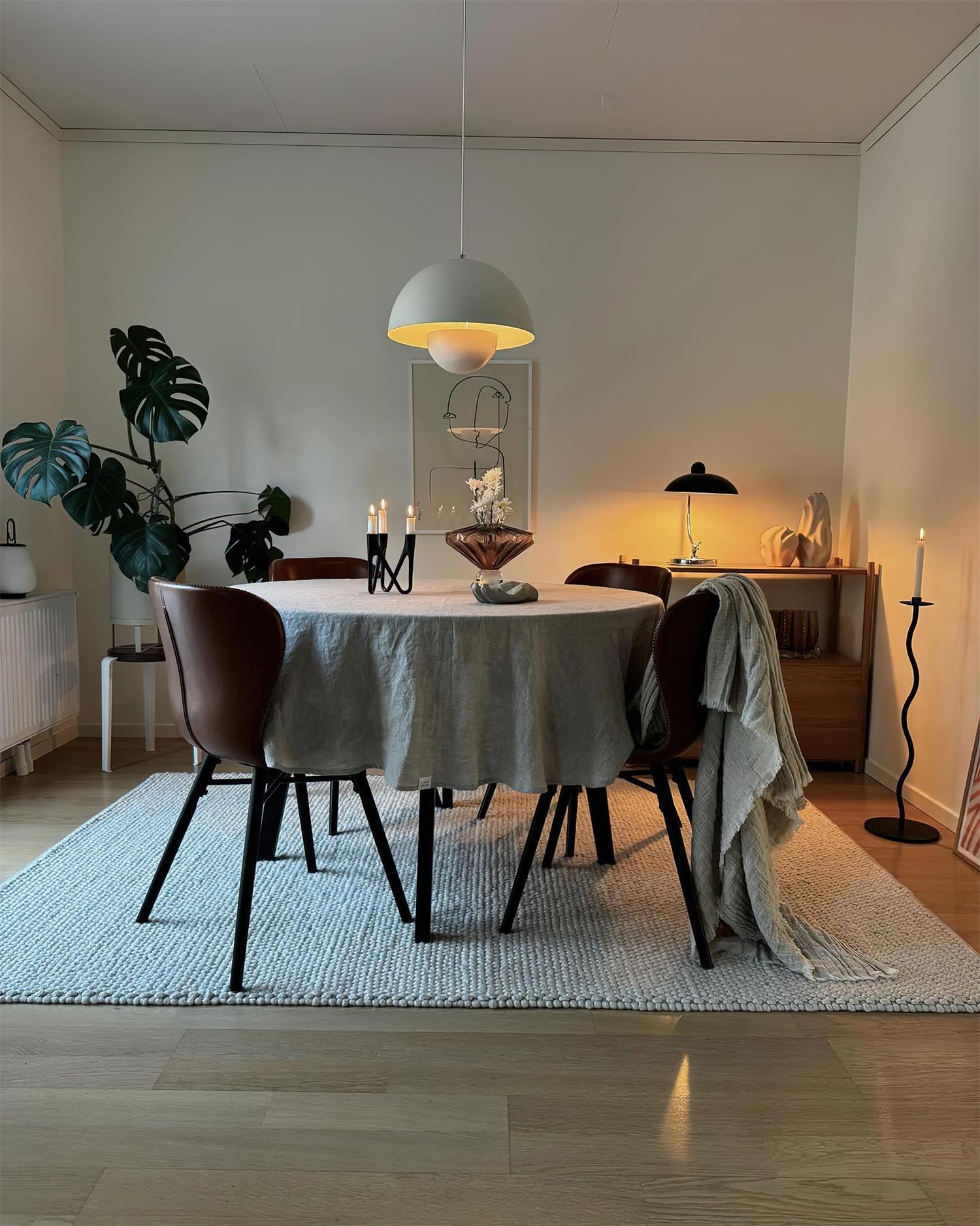 Flowerpot Plug In Pendant Lamp - Neutral Decor