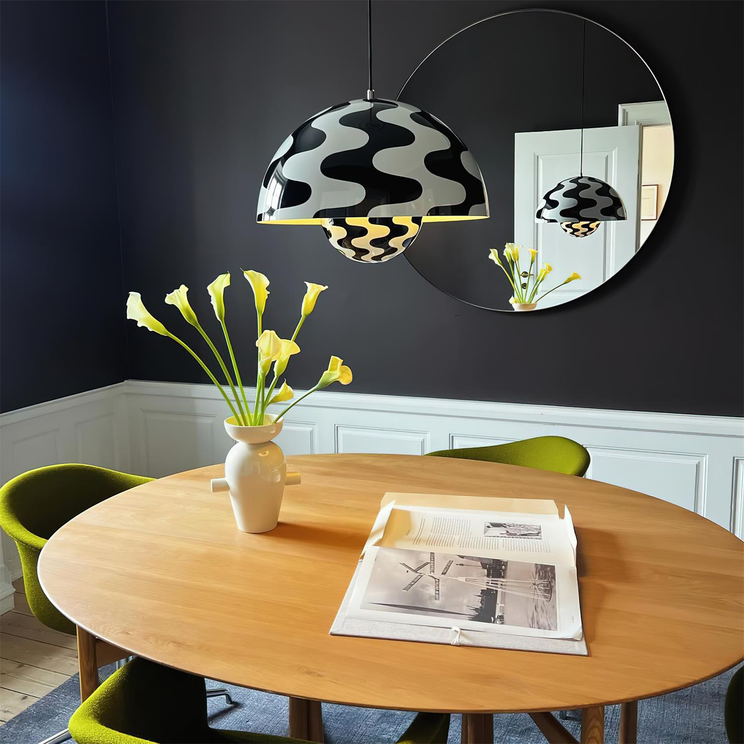 Flowerpot Plug In Pendant Lamp - Neutral Decor