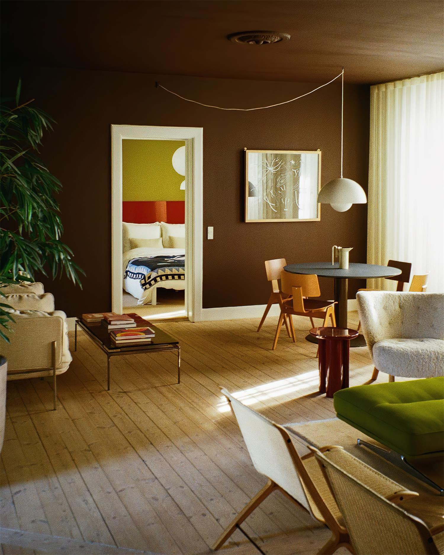 Flowerpot Plug In Pendant Lamp - Neutral Decor