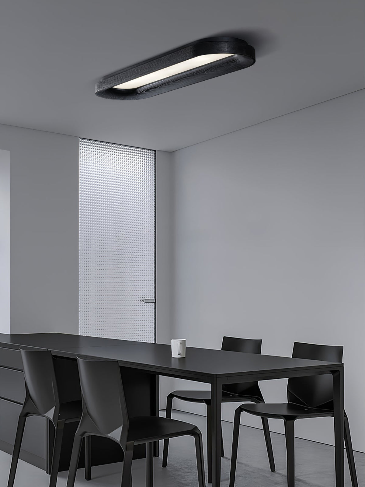 Zatalel Modern Minimalist Flowing Cloud Wood Ceiling Lamp