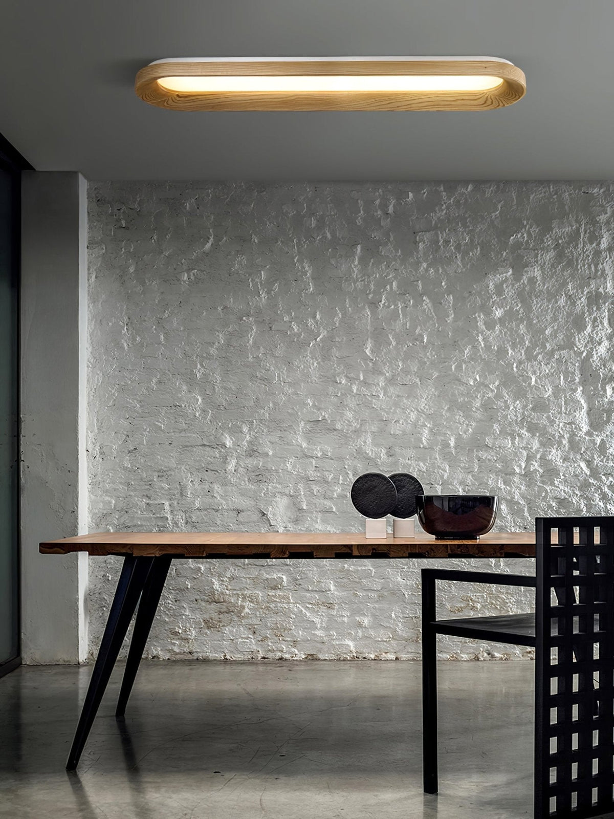 Zatalel Modern Minimalist Flowing Cloud Wood Ceiling Lamp