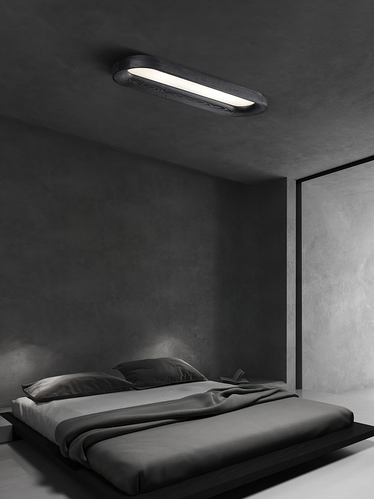 Zatalel Modern Minimalist Flowing Cloud Wood Ceiling Lamp