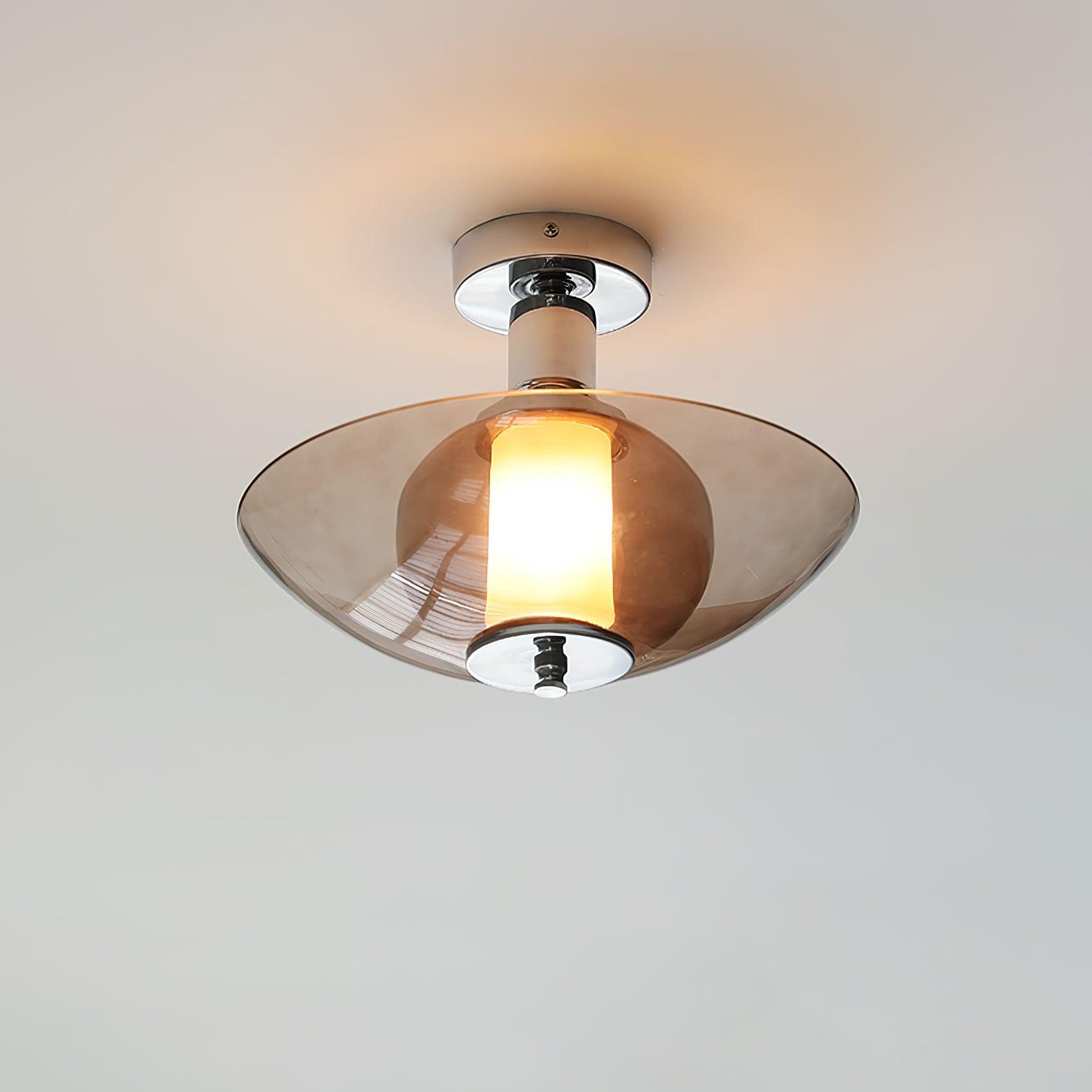 Vasolir Flying Saucer Chrome Wall Light