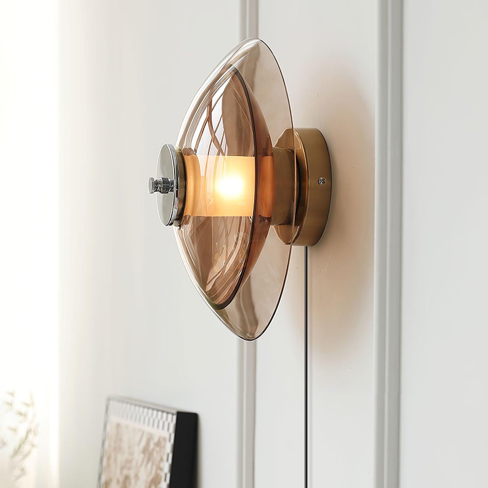 Cocarir Nordic Art Flying Saucer Plug-in Wall Light