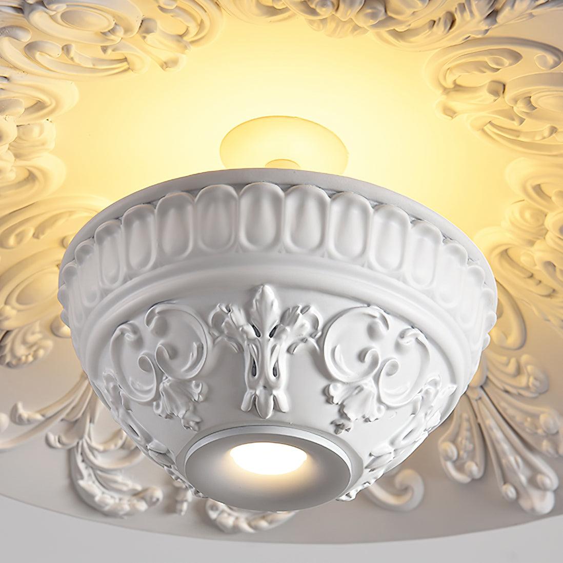 Jhel Art Flying Saucer Resin Pendant Lamp