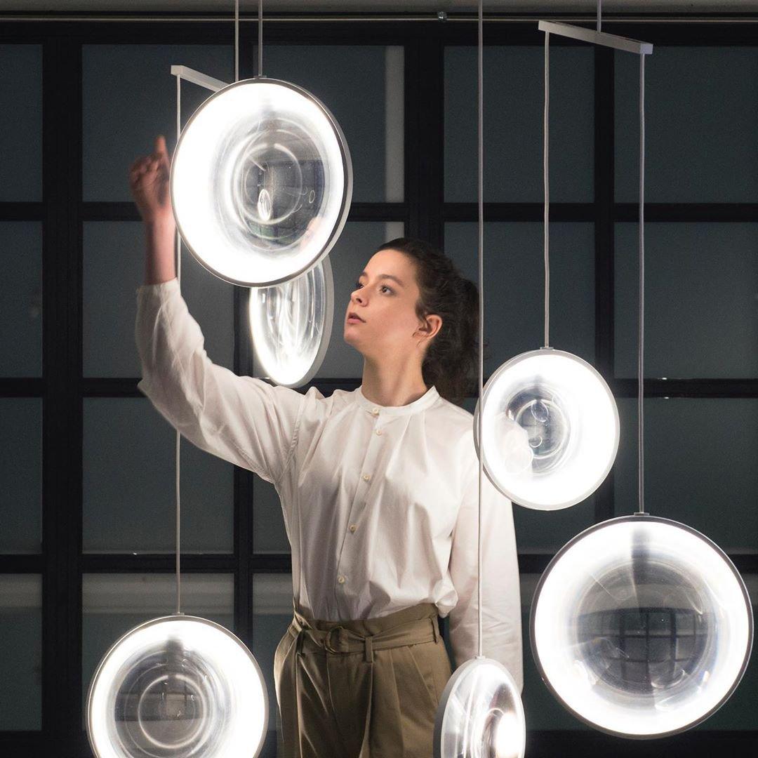 Eirienne Glass Artistic Pendant Lamp