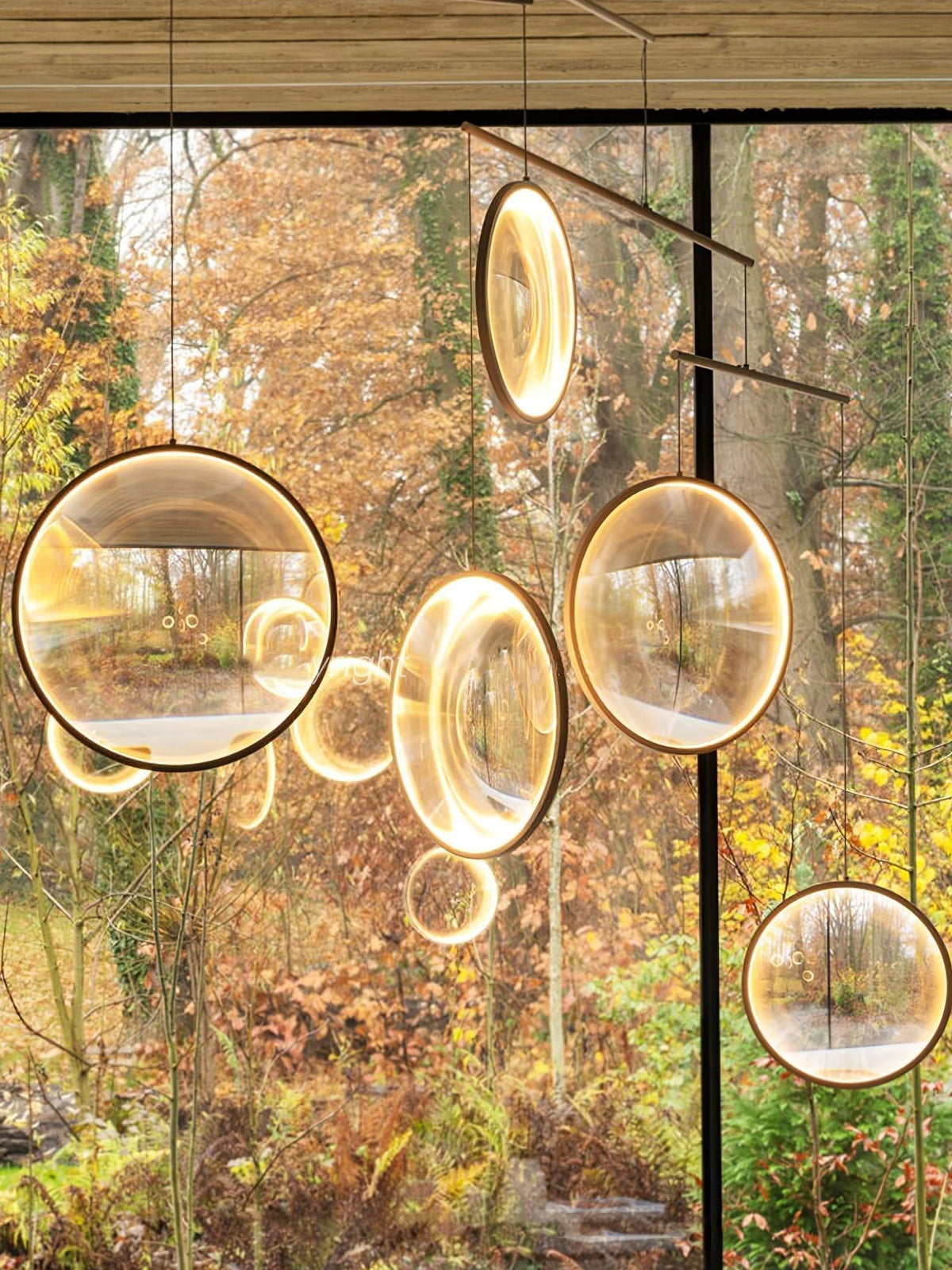 Eirienne Glass Artistic Pendant Lamp