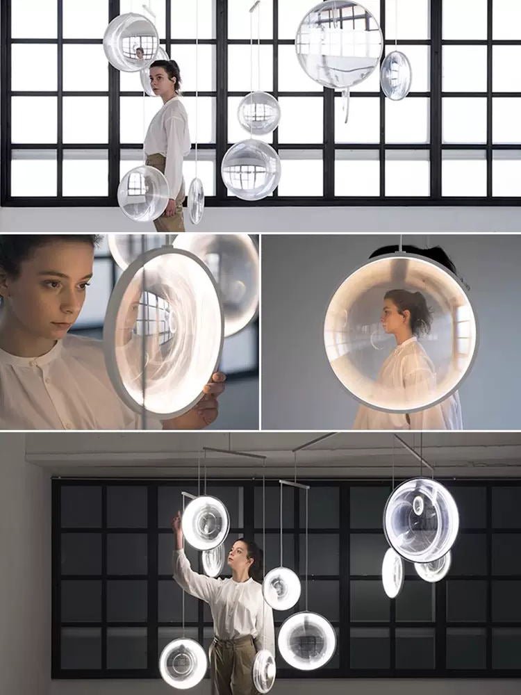 Eirienne Glass Artistic Pendant Lamp